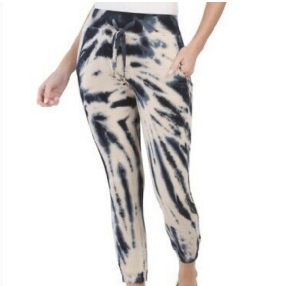 Young Fabulous & Broke preloved tie-dyed joggers - Picture 1 of 6